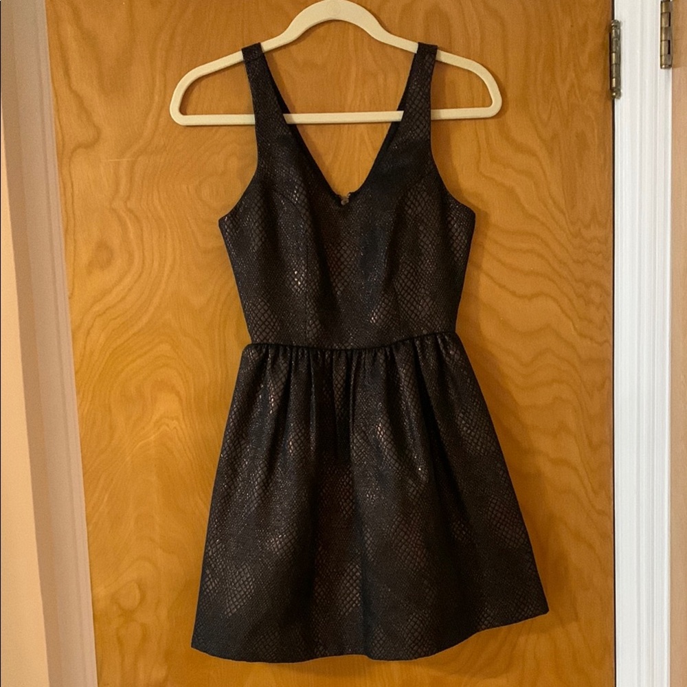 Bar III Charcoal Sleeveless Dress